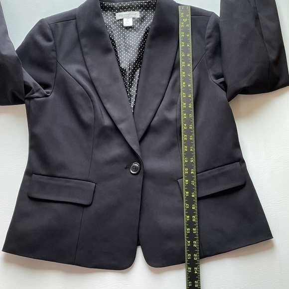 C&B Black Single Button Blazer Size Medium - Picture 6 of 10